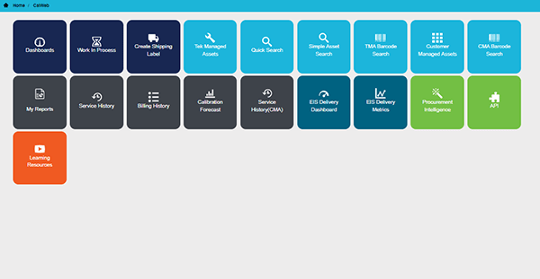 CalWeb Menu
