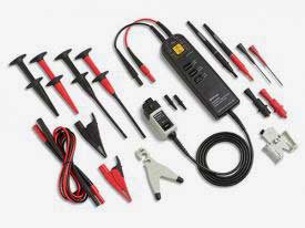 High voltage differential probes for oscilloscopes